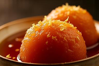 Gulab Jamun Dessert
